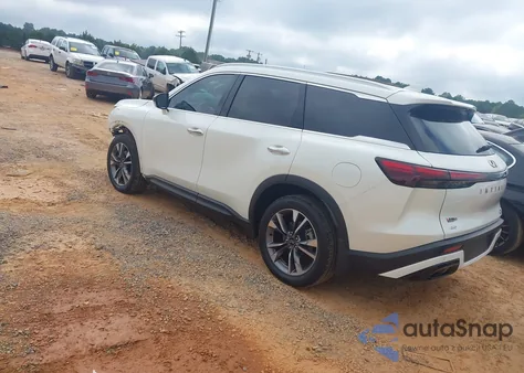 2024 Infiniti Qx60 Luxe Awd z USA, uszkodzony, nr VIN 5N1DL1FS0RC332373